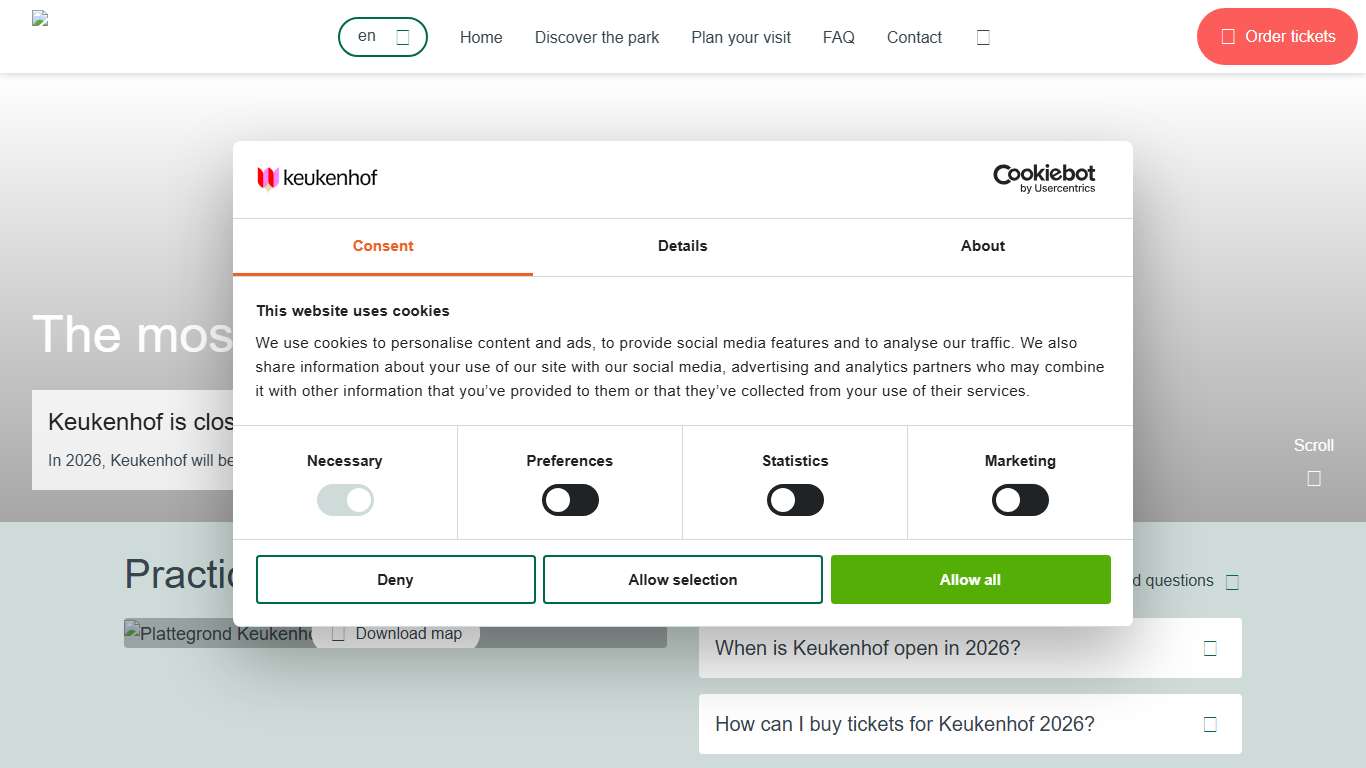 Welcome to Keukenhof
